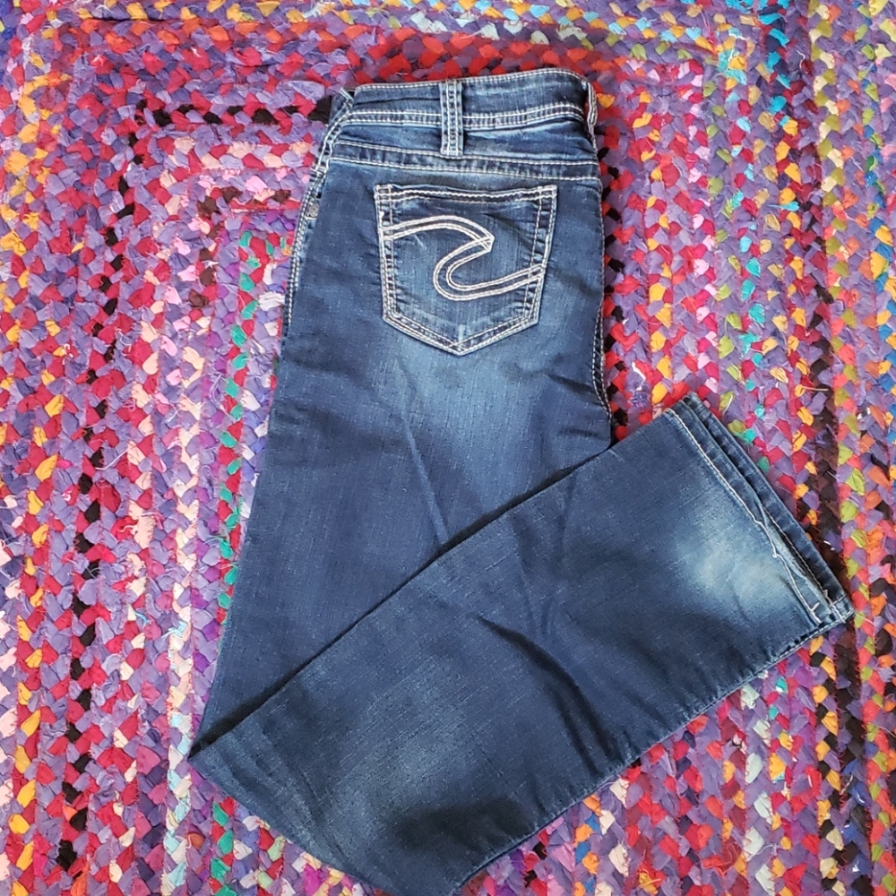Silver jeans